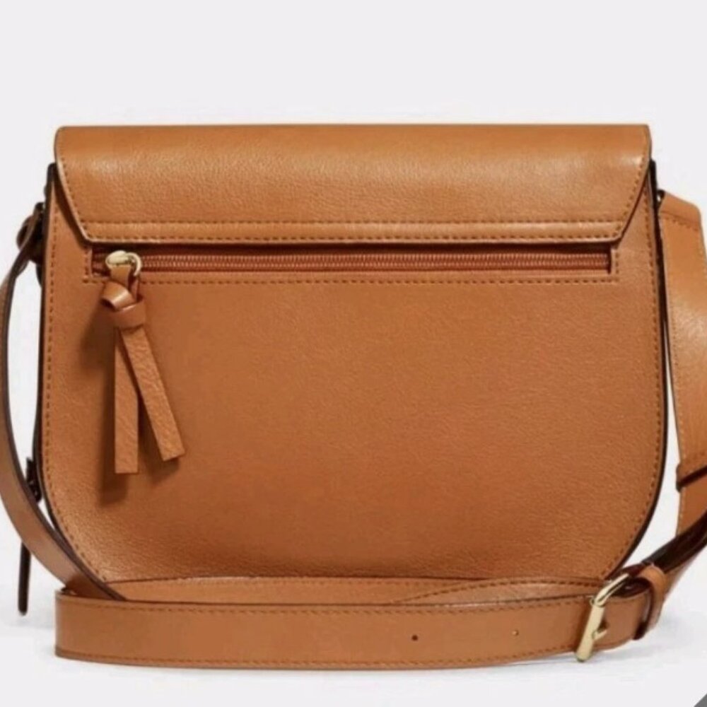 Lo & Sons Brown Crossbody Camera Bag - Picture 2 of 9